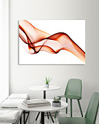 Obraz Farebná vlna na bielom pozadí zs1282